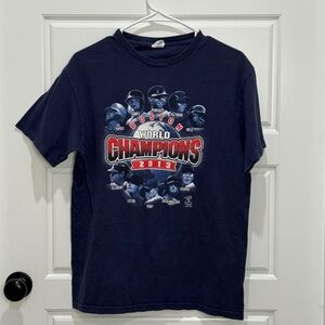 Boston Red Sox 2013 MLB World Series Champions Vintage T-shirt Size M